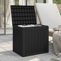 Thumbnail for Gartenbox Schwarz 55,5x43x53 cm Polypropylen