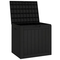 Thumbnail for Gartenbox Schwarz 55,5x43x53 cm Polypropylen