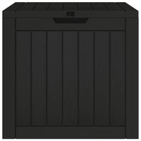 Thumbnail for Gartenbox Schwarz 55,5x43x53 cm Polypropylen