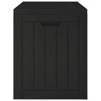 Thumbnail for Gartenbox Schwarz 55,5x43x53 cm Polypropylen