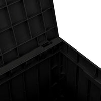 Thumbnail for Gartenbox Schwarz 55,5x43x53 cm Polypropylen