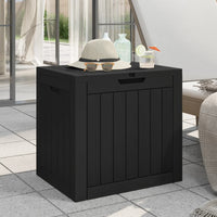 Thumbnail for Gartenbox Schwarz 55,5x43x53 cm Polypropylen