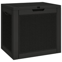 Thumbnail for Gartenbox Schwarz 55,5x43x53 cm Polypropylen