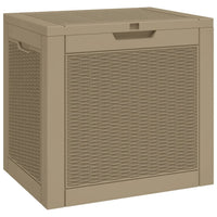 Thumbnail for Gartenbox Hellbraun 55,5x43x53 cm Polypropylen