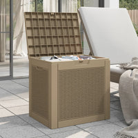 Thumbnail for Gartenbox Hellbraun 55,5x43x53 cm Polypropylen