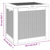 Thumbnail for Gartenbox Hellbraun 55,5x43x53 cm Polypropylen