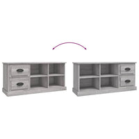 Thumbnail for TV-Schrank Grau Sonoma 102x35,5x47,5 cm Holzwerkstoff