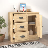 Thumbnail for Sideboard Sonoma-Eiche 70x35,5x67,5 cm Holzwerkstoff