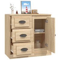 Thumbnail for Sideboard Sonoma-Eiche 70x35,5x67,5 cm Holzwerkstoff