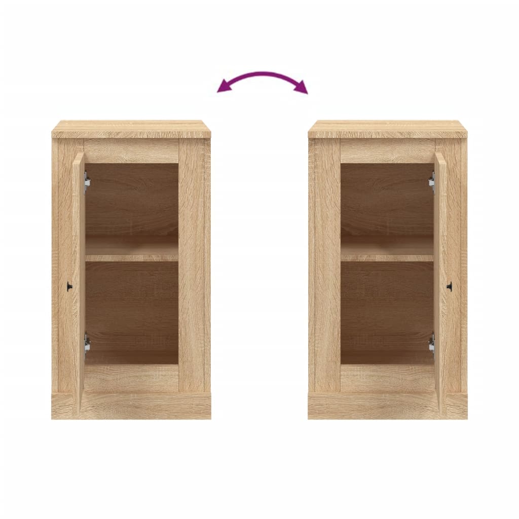 Sideboard Sonoma-Eiche 37,5x35,5x67,5 cm Holzwerkstoff