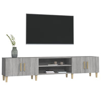 Thumbnail for TV-Schrank Grau Sonoma 180x31,5x40 cm Holzwerkstoff