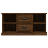 Thumbnail for TV-Schrank Braun Eichen-Optik 99,5x35,5x48 cm Holzwerkstoff