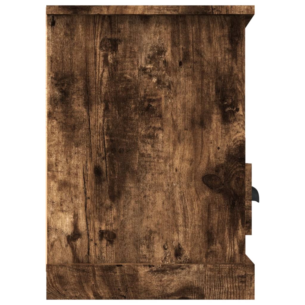 TV-Schrank Räuchereiche 100x35x50 cm Holzwerkstoff