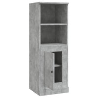 Thumbnail for Highboard Betongrau 36x35,5x103,5 cm Holzwerkstoff