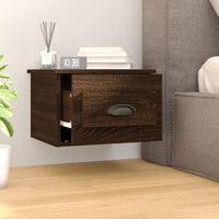 Thumbnail for Wand-Nachttische 2 Stk. Braun Eichen-Optik 41,5x36x28 cm