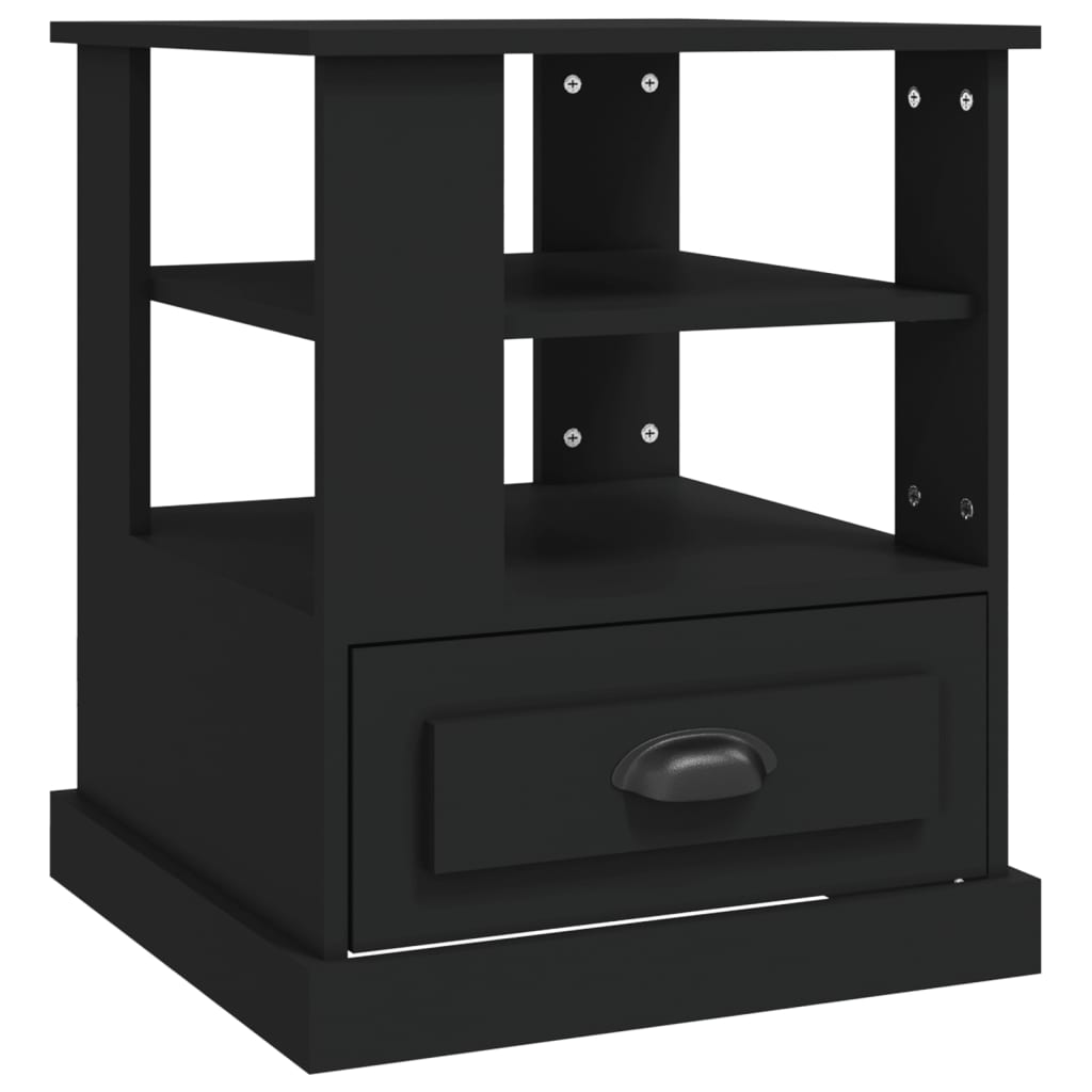 Beistelltisch Schwarz 50x50x60 cm Holzwerkstoff