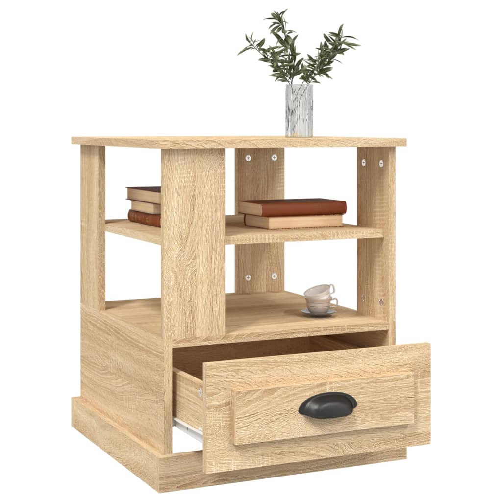 Beistelltisch Sonoma-Eiche 50x50x60 cm Holzwerkstoff