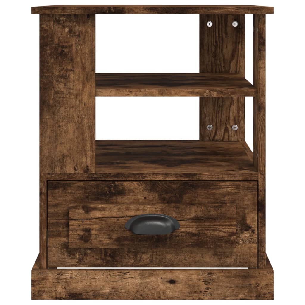 Beistelltisch Räuchereiche 50x50x60 cm Holzwerkstoff