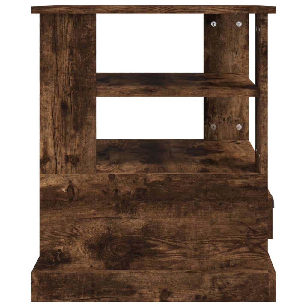 Beistelltisch Räuchereiche 50x50x60 cm Holzwerkstoff