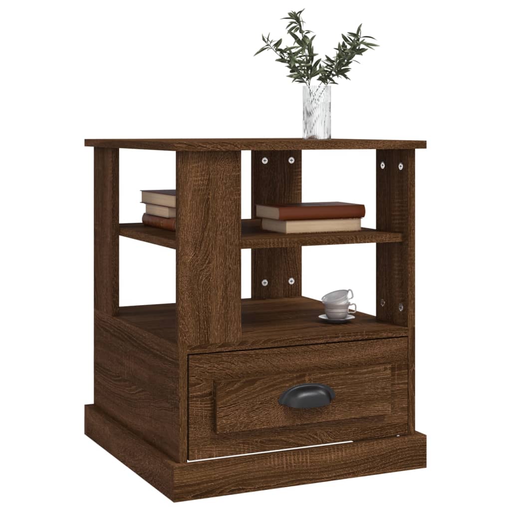 Beistelltisch Braun Eichen-Optik 50x50x60 cm Holzwerkstoff