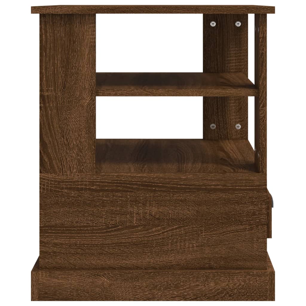 Beistelltisch Braun Eichen-Optik 50x50x60 cm Holzwerkstoff