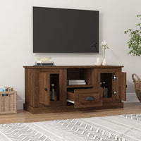 Thumbnail for TV-Schrank Braun Eichen-Optik 100x35,5x45 cm Holzwerkstoff