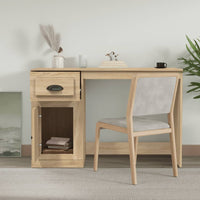 Thumbnail for Schreibtisch mit Schublade Sonoma-Eiche 115x50x75 cm