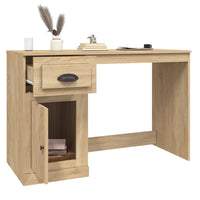 Thumbnail for Schreibtisch mit Schublade Sonoma-Eiche 115x50x75 cm