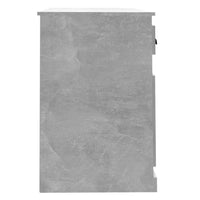 Thumbnail for Schreibtisch mit Schublade Betongrau 115x50x75 cm Holzwerkstoff