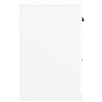 Thumbnail for Beistellschrank mit Schublade Weiß 40x50x75 cm Holzwerkstoff