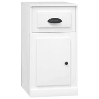 Thumbnail for Beistellschrank mit Schublade Hochglanz-Weiß 40x50x75 cm