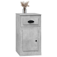 Thumbnail for Beistellschrank mit Schublade Betongrau 40x50x75 cm