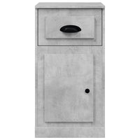 Thumbnail for Beistellschrank mit Schublade Betongrau 40x50x75 cm