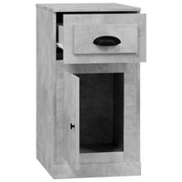 Thumbnail for Beistellschrank mit Schublade Betongrau 40x50x75 cm