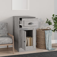 Thumbnail for Beistellschrank mit Schublade Grau Sonoma 40x50x75 cm