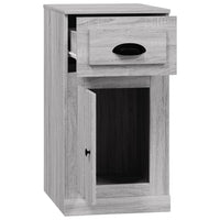 Thumbnail for Beistellschrank mit Schublade Grau Sonoma 40x50x75 cm