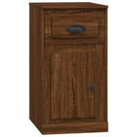 Thumbnail for Beistellschrank mit Schublade Braun Eichen-Optik 40x50x75 cm