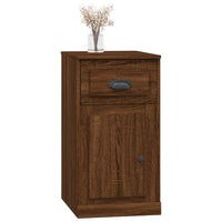 Thumbnail for Beistellschrank mit Schublade Braun Eichen-Optik 40x50x75 cm