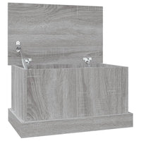 Thumbnail for Truhe Grau Sonoma 50x30x28 cm Holzwerkstoff