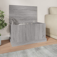 Thumbnail for Truhe Grau Sonoma 70x40x38 cm Holzwerkstoff