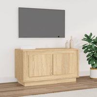 Thumbnail for TV-Schrank Sonoma-Eiche 80x35x45 cm Holzwerkstoff