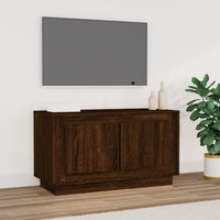 Thumbnail for TV-Schrank Braun Eichen-Optik 80x35x45 cm Holzwerkstoff