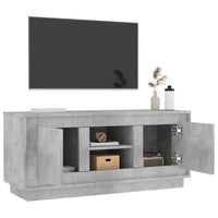 Thumbnail for TV-Schrank Betongrau 102x35x45 cm Holzwerkstoff