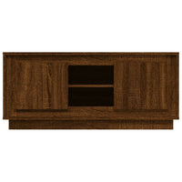 Thumbnail for TV-Schrank Braun Eichen-Optik 102x35x45 cm Holzwerkstoff