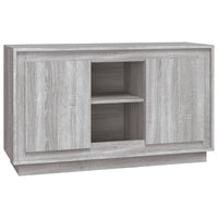 Thumbnail for Sideboard Grau Sonoma 102x35x60 cm Holzwerkstoff