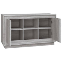Thumbnail for Sideboard Grau Sonoma 102x35x60 cm Holzwerkstoff