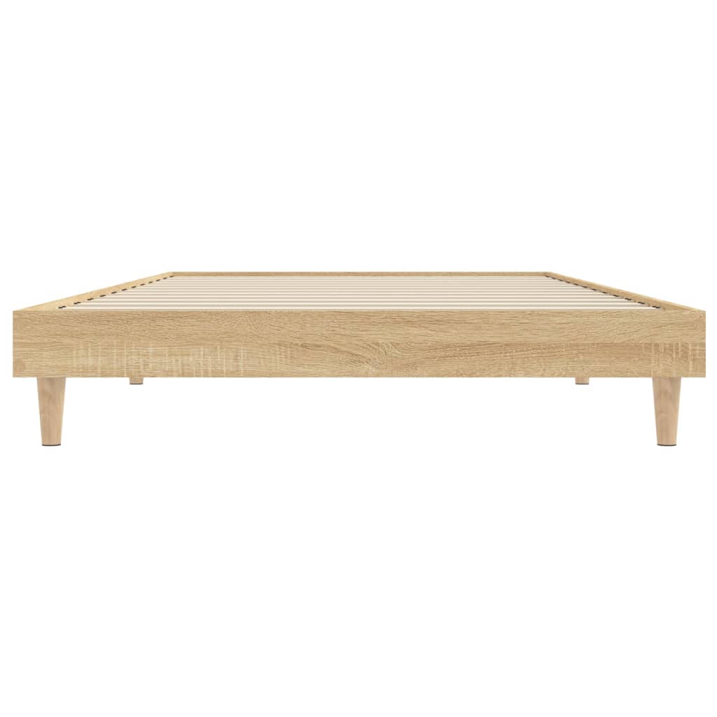 Bettgestell Sonoma-Eiche 90x190 cm Holzwerkstoff