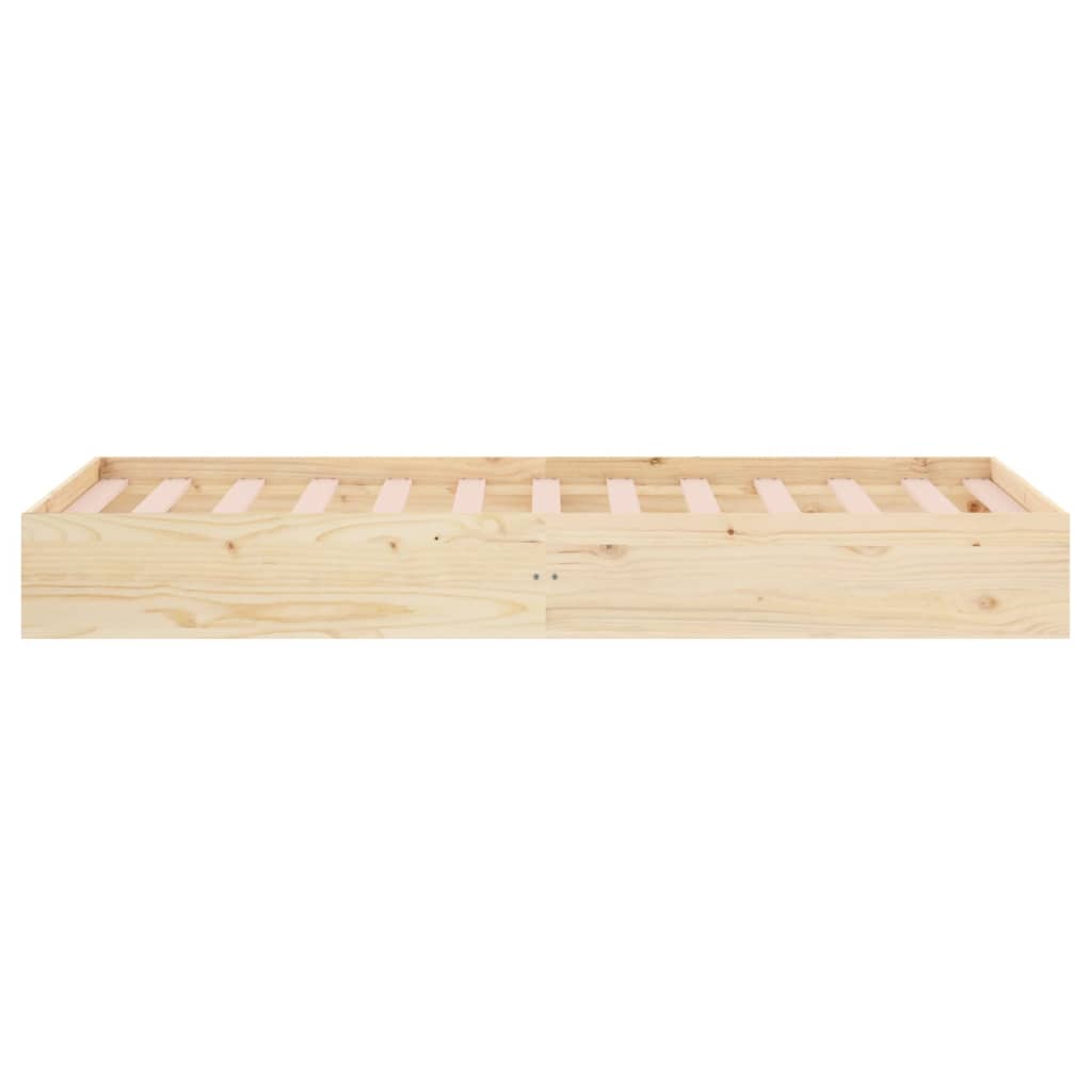 Massivholzbett 90x190 cm 3FT Single