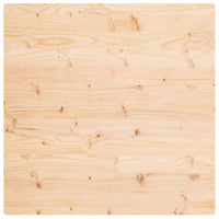 Thumbnail for Tischplatte 70x70x2,5 cm Massivholz Kiefer Quadratisch