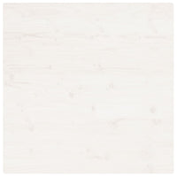 Thumbnail for Tischplatte Weiß 90x90x2,5 cm Massivholz Kiefer Quadratisch